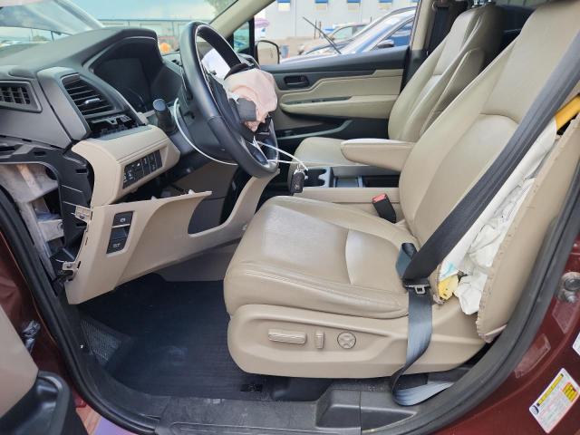 5FNRL6H7XLB034438 - 2020 HONDA ODYSSEY EXL BURGUNDY photo 7