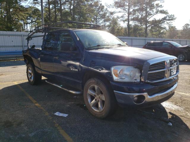 1D7HA18N18J117183 - 2008 DODGE RAM 1500 ST BLUE photo 4