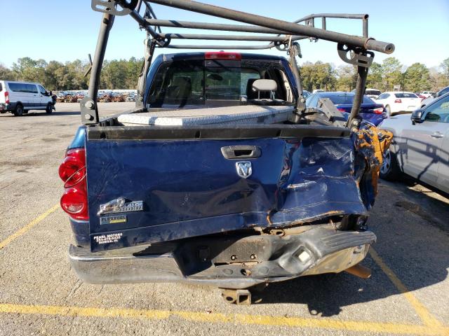 1D7HA18N18J117183 - 2008 DODGE RAM 1500 ST BLUE photo 6