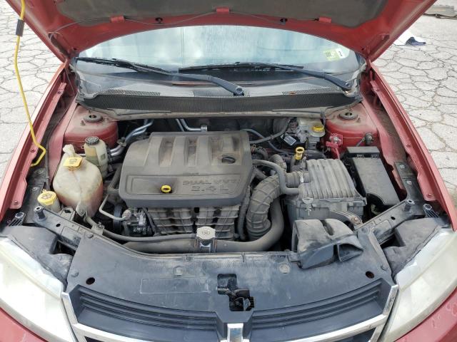 1B3CC1FB4AN218533 - 2010 DODGE AVENGER EXPRESS Czerwony zdjęcie 11