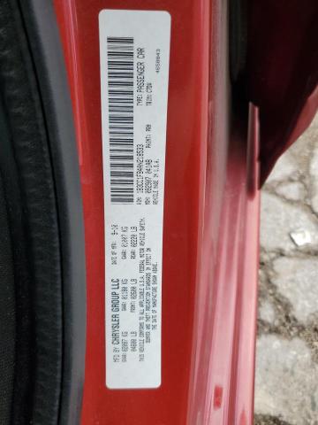 1B3CC1FB4AN218533 - 2010 DODGE AVENGER EXPRESS Czerwony zdjęcie 12