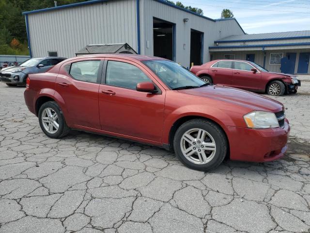 1B3CC1FB4AN218533 - 2010 DODGE AVENGER EXPRESS Czerwony zdjęcie 4