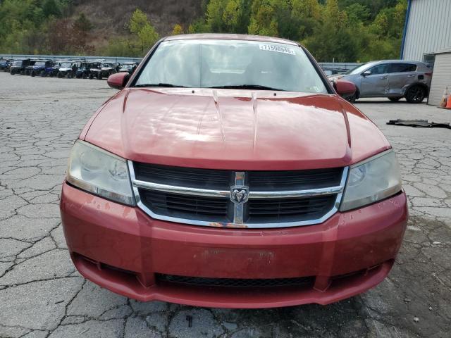 1B3CC1FB4AN218533 - 2010 DODGE AVENGER EXPRESS Czerwony zdjęcie 5