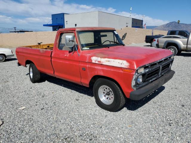 F10BRC04733 - 1976 FORD F100 PICKU RED photo 4