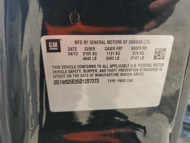 2G1WG5E35D1257373 - 2013 CHEVROLET IMPALA LT Qara foto 12