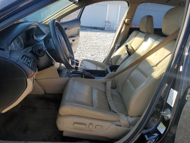 1HGCP3F86CA035178 - 2012 HONDA ACCORD EXL BLACK photo 7