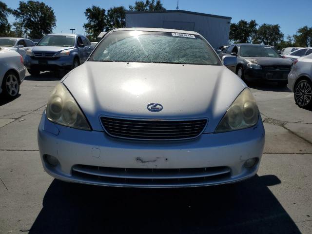 JTHBA30G355105239 - 2005 LEXUS ES 330 SILVER photo 5