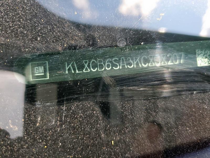 KL8CB6SA3KC808207 - 2019 CHEVROLET SPARK LS ნაცრისფერი ფოტო 12