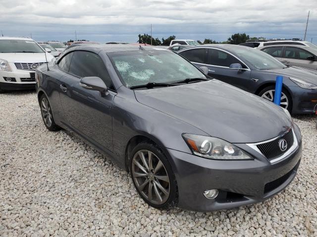 JTHFF2C2XE2530908 - 2014 LEXUS IS 250 GRAY photo 4