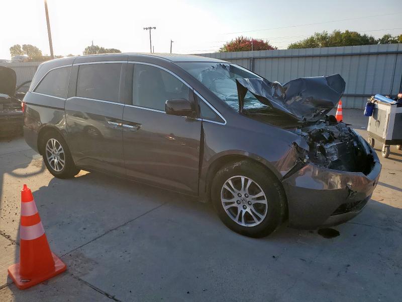 5FNRL5H6XCB144410 - 2012 HONDA ODYSSEY EXL CHARCOAL photo 4