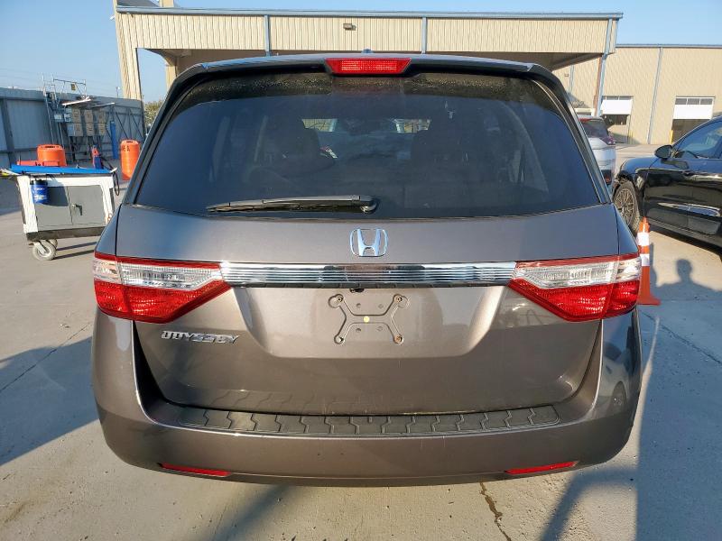 5FNRL5H6XCB144410 - 2012 HONDA ODYSSEY EXL CHARCOAL photo 6