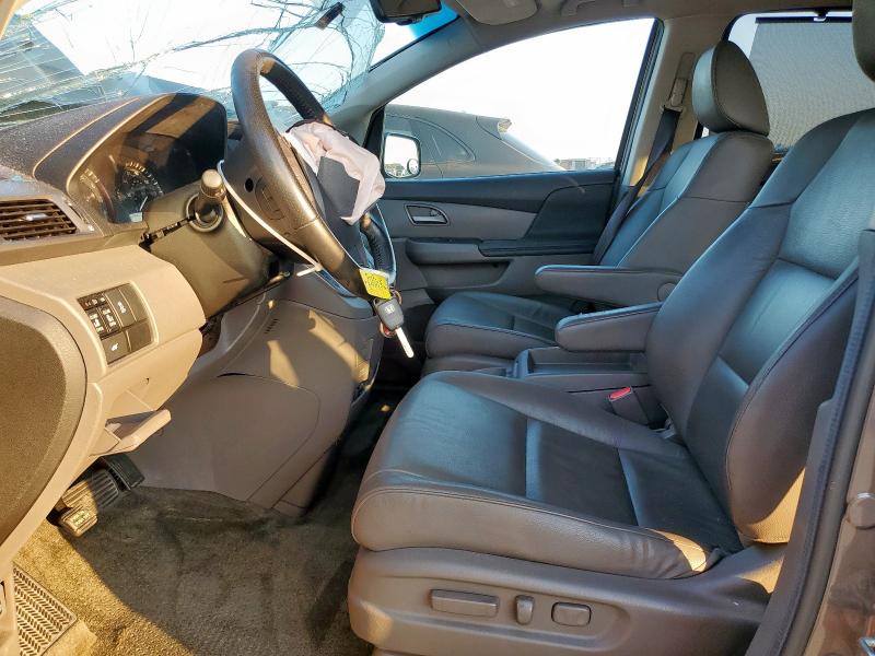 5FNRL5H6XCB144410 - 2012 HONDA ODYSSEY EXL CHARCOAL photo 7
