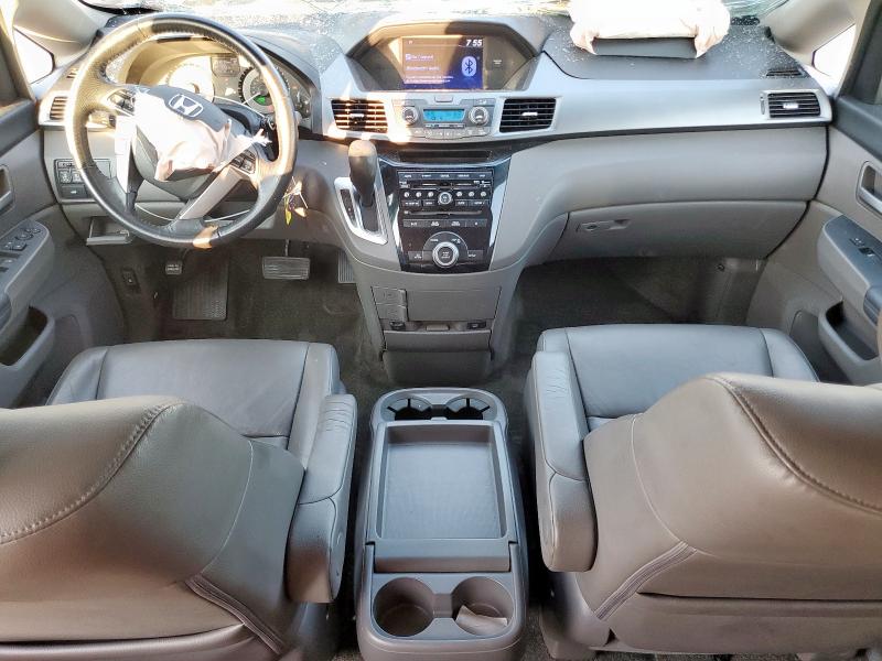 5FNRL5H6XCB144410 - 2012 HONDA ODYSSEY EXL CHARCOAL photo 8