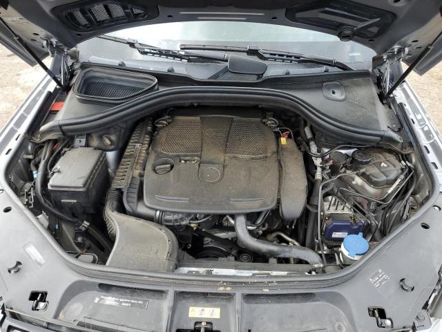 4JGDA5HB0EA424793 - 2014 MERCEDES-BENZ ML 350 4MATIC GRAY photo 12