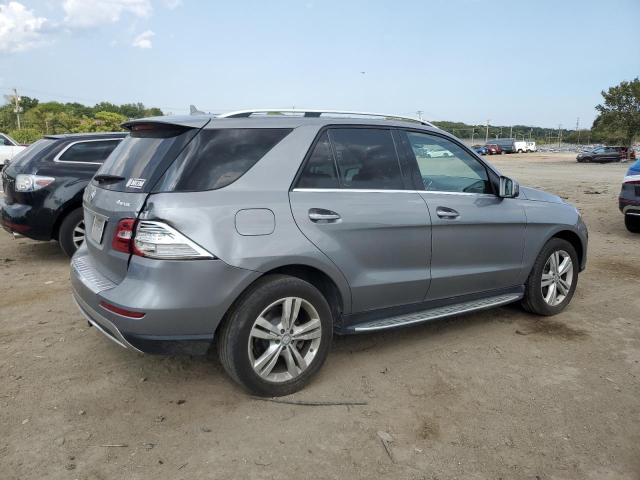 4JGDA5HB0EA424793 - 2014 MERCEDES-BENZ ML 350 4MATIC GRAY photo 3