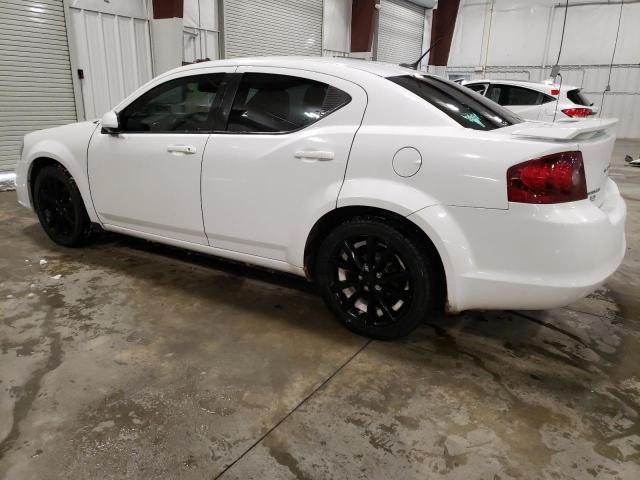 1C3CDZCG2EN181454 - 2014 DODGE AVENGER SXT WHITE photo 2