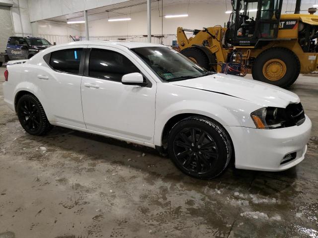 1C3CDZCG2EN181454 - 2014 DODGE AVENGER SXT WHITE photo 4