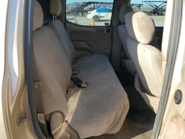 5TEGN92N34Z415350 - 2004 TOYOTA TACOMA DOUBLE CAB PRERUNNER BEIGE photo 10