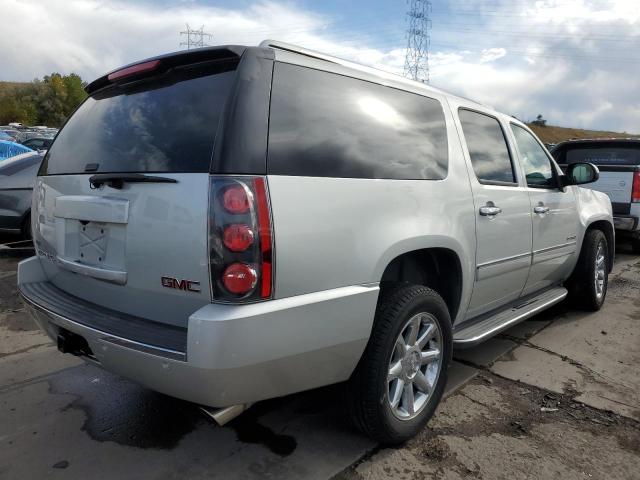 1GKS1MEF1BR370077 - 2011 GMC YUKON XL DENALI SILVER photo 3