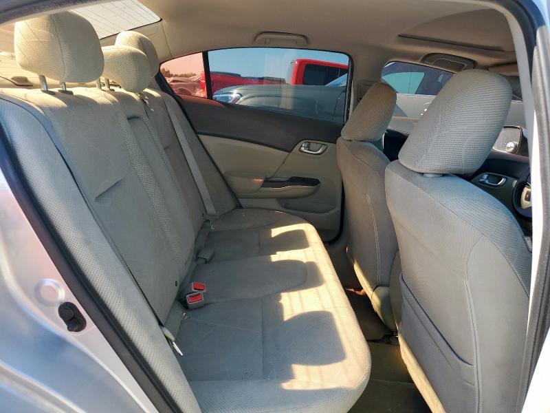 19XFB2F89CE009725 - 2012 HONDA CIVIC EX ვერცხლისფერი ფოტო 10