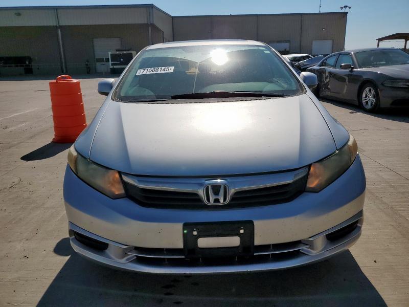 19XFB2F89CE009725 - 2012 HONDA CIVIC EX ვერცხლისფერი ფოტო 5