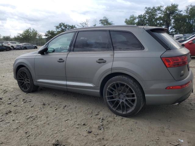 WA1VAAF70HD002195 - 2017 AUDI Q7 PRESTIGE GRAY photo 2