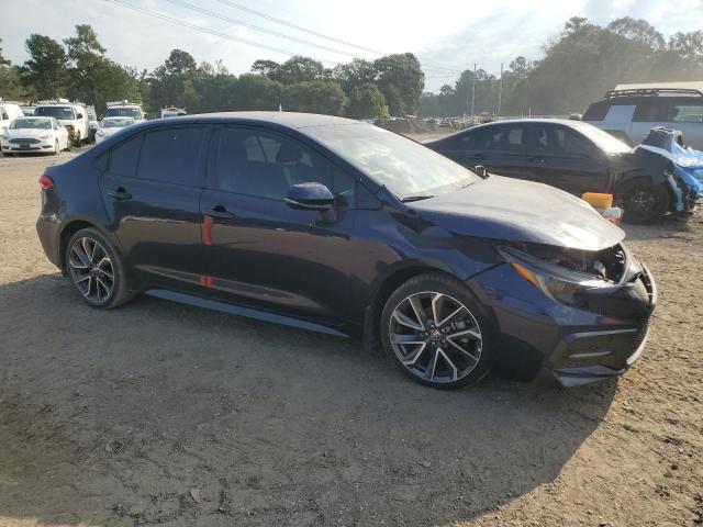 5YFS4MCE7NP132326 - 2022 TOYOTA COROLLA SE Blau Foto 4