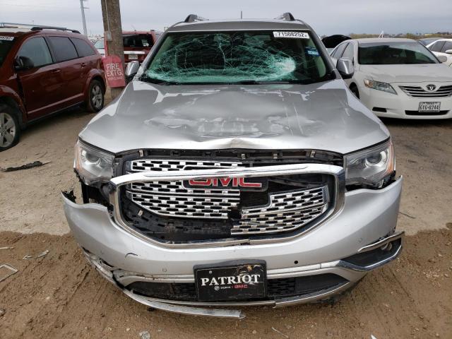 1GKKNPLS0HZ261706 - 2017 GMC ACADIA DENALI SILVER photo 5