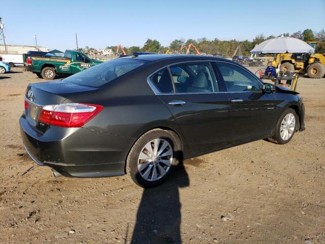 1HGCR3F84DA007567 - 2013 HONDA ACCORD EXL GRAY photo 3