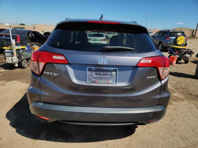 3CZRU6H70GM700540 - 2016 HONDA HR-V EXL GRAY photo 6