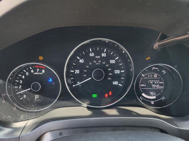 3CZRU6H70GM700540 - 2016 HONDA HR-V EXL GRAY photo 9