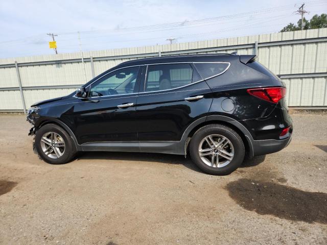 5NMZU3LB1JH074698 - 2018 HYUNDAI SANTA FE S შავი ფოტო 2