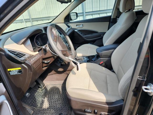 5NMZU3LB1JH074698 - 2018 HYUNDAI SANTA FE S შავი ფოტო 7