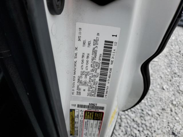 5TFRX5GN4KX139821 - 2019 TOYOTA TACOMA ACCESS CAB Белый фото 12