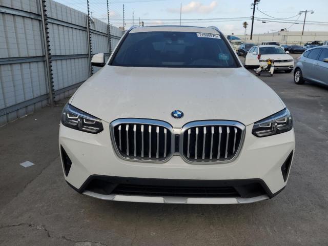 5UX43DP08P9T21035 - 2023 BMW X3 SDRIVE30I WHITE photo 5
