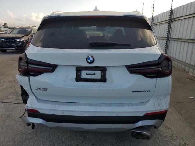 5UX43DP08P9T21035 - 2023 BMW X3 SDRIVE30I WHITE photo 6