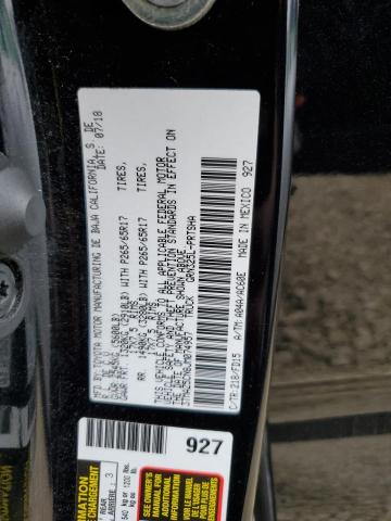 3TMAZ5CN8JM074957 - 2018 TOYOTA TACOMA DOUBLE CAB BLACK photo 13