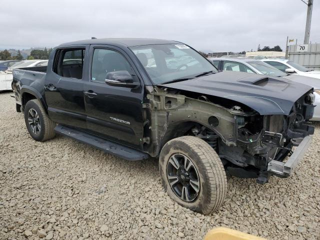 3TMAZ5CN8JM074957 - 2018 TOYOTA TACOMA DOUBLE CAB BLACK photo 4