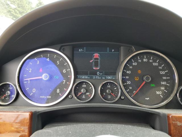 WVGBF7A93AD002327 - 2010 VOLKSWAGEN TOUAREG V6 GRAY photo 9