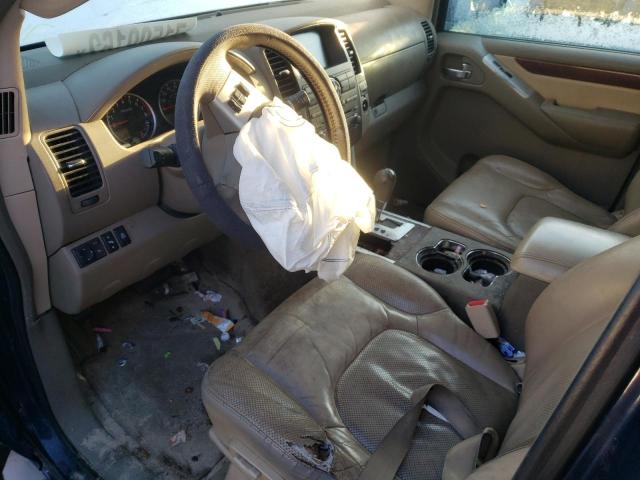 5N1AR1NB7AC612041 - 2010 NISSAN PATHFINDER S BLACK photo 7