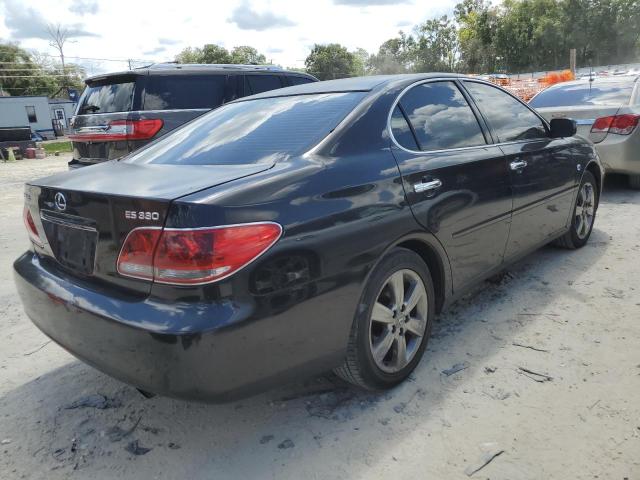 JTHBA30G565152032 - 2006 LEXUS ES 330 შავი ფოტო 3