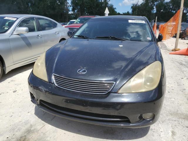 JTHBA30G565152032 - 2006 LEXUS ES 330 შავი ფოტო 5