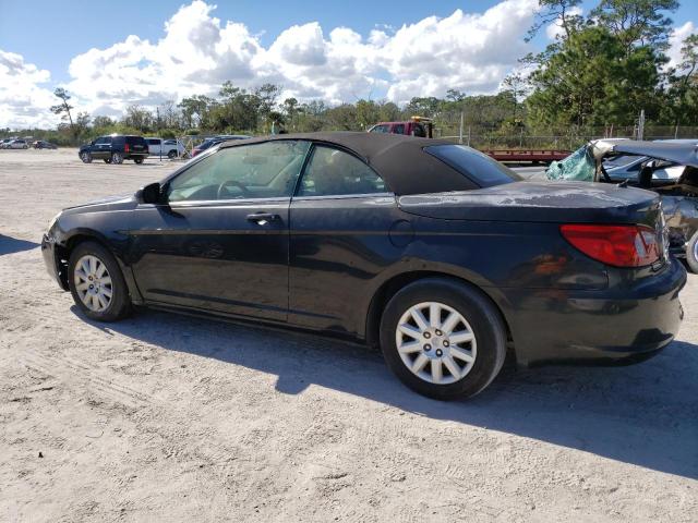 1C3LC45K98N627465 - 2008 CHRYSLER SEBRING BLACK photo 2