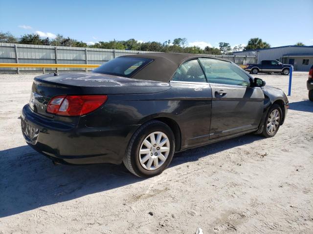 1C3LC45K98N627465 - 2008 CHRYSLER SEBRING BLACK photo 3