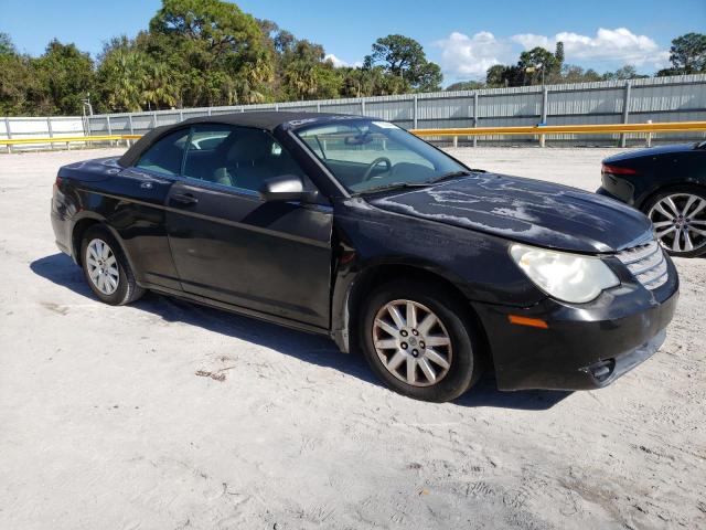 1C3LC45K98N627465 - 2008 CHRYSLER SEBRING BLACK photo 4