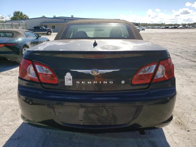 1C3LC45K98N627465 - 2008 CHRYSLER SEBRING BLACK photo 6