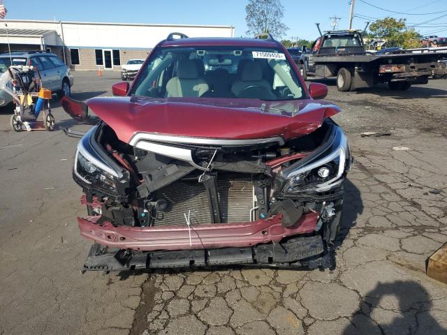 JF2SKAJC7MH481472 - 2021 SUBARU FORESTER PREMIUM RED photo 5