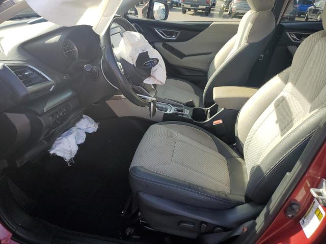 JF2SKAJC7MH481472 - 2021 SUBARU FORESTER PREMIUM RED photo 7