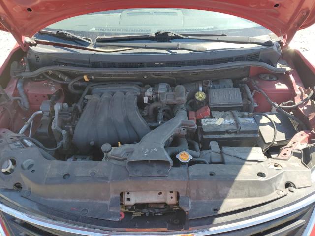 3N1BC1CP3CL367886 - 2012 NISSAN VERSA S წითელი ფოტო 11