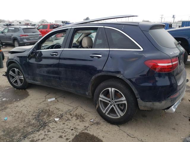 WDC0G5EB3KF606714 - 2019 MERCEDES-BENZ GLC 350E BLUE photo 2